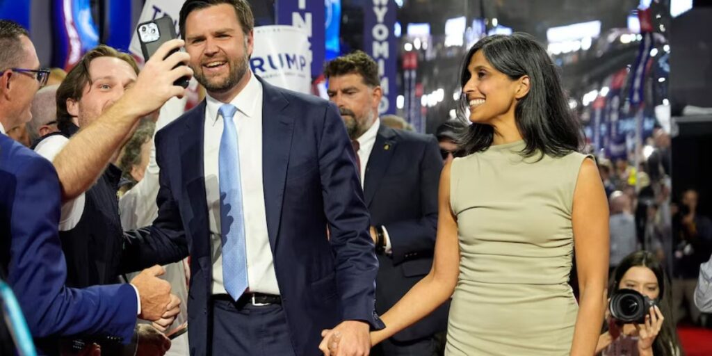 Meet Usha Chilukuri, the Indian-origin wife of Republican JD Vance who could be US Vice President