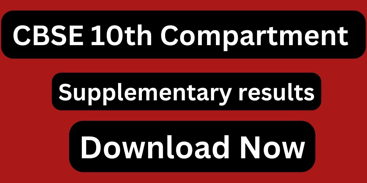 CBSE 10th Compartment Result 2024