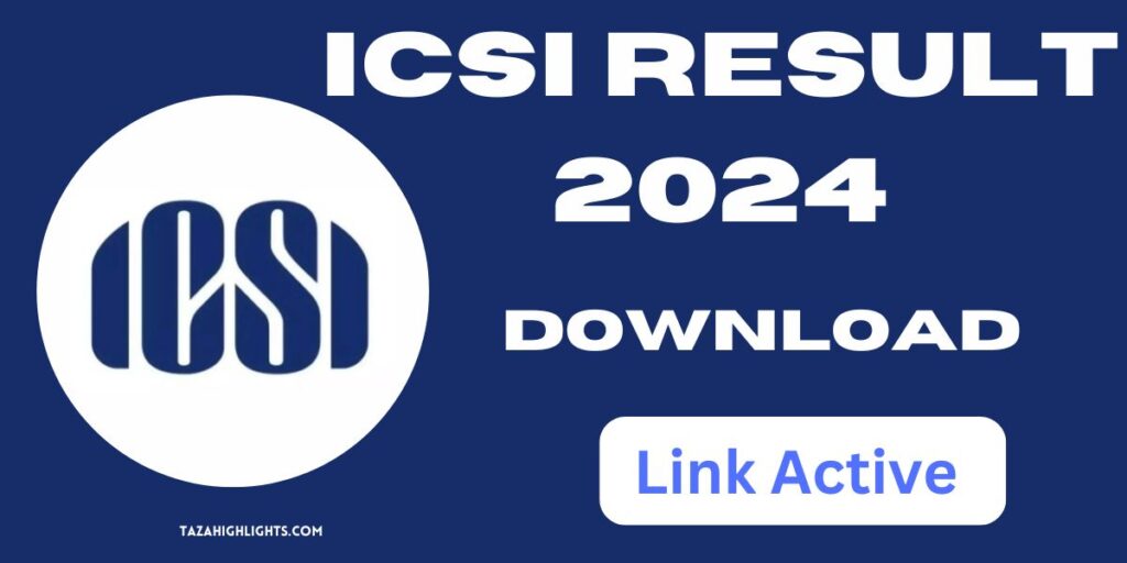 ICSI Result 2024