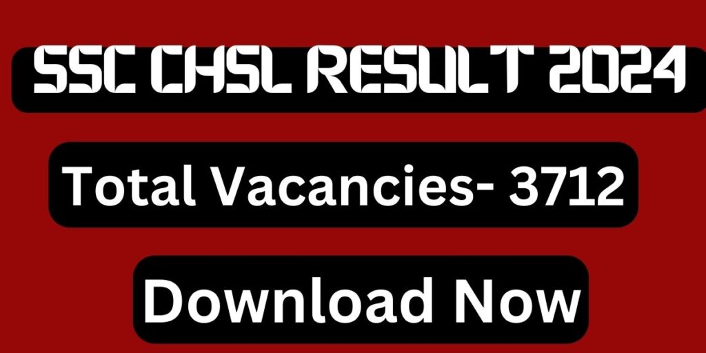 SSC CHSL Result 2024