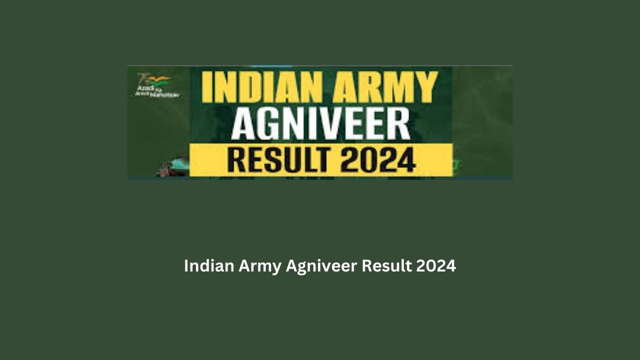 Indian Army Agniveer Result 2024