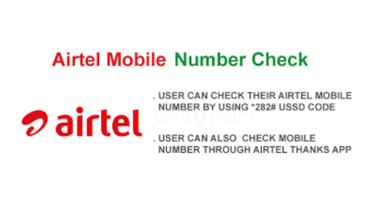 Airtel Number Check Code