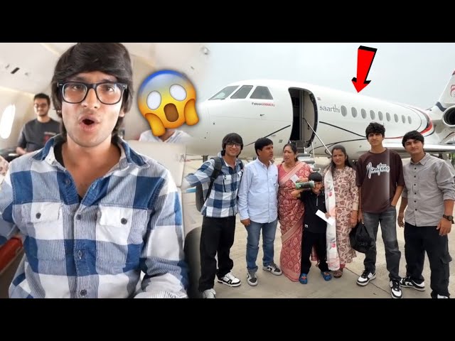 सौरव जोशी परिवार के साथ निजी जेट - एक लक्जरी यात्रा की कहानी